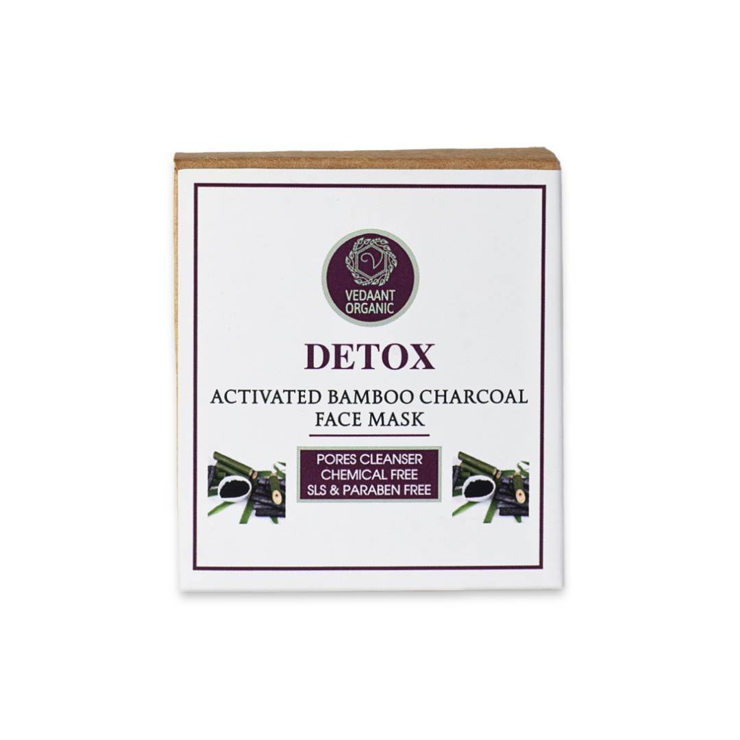 Detox Activated Bamboo Charcoal Face Mask