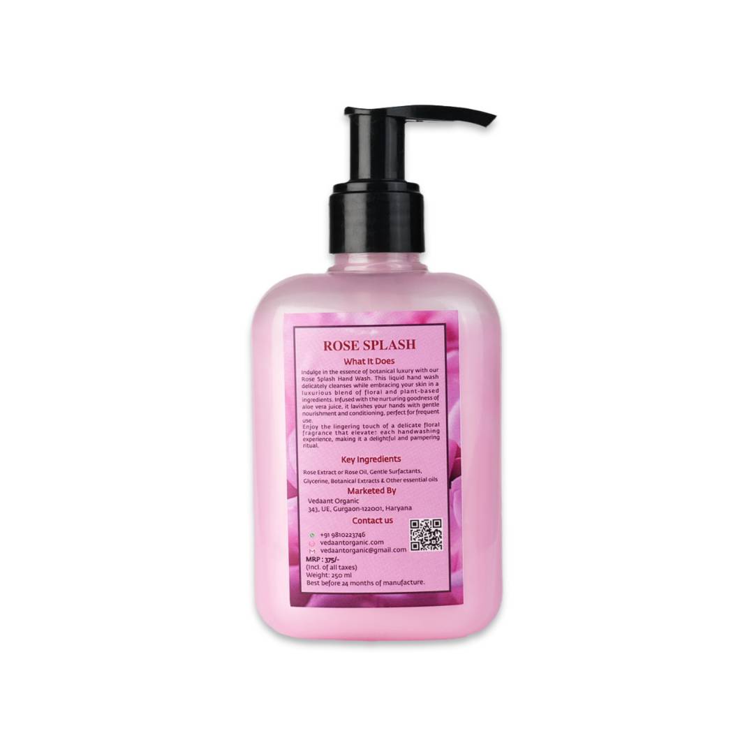 Rose Splash Hand Wash