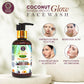 Coconut Sandalwood Glow Face Wash with Hydrolyzed Milk Protein