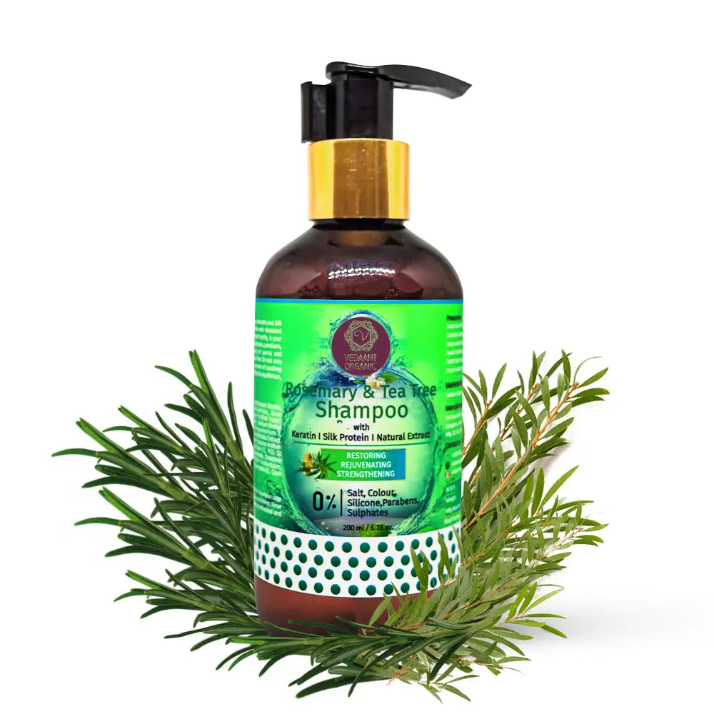 Rosemary & Tea Tree Shampoo with Natural Extract