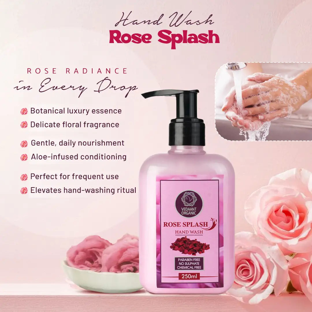 Rose Splash Hand Wash