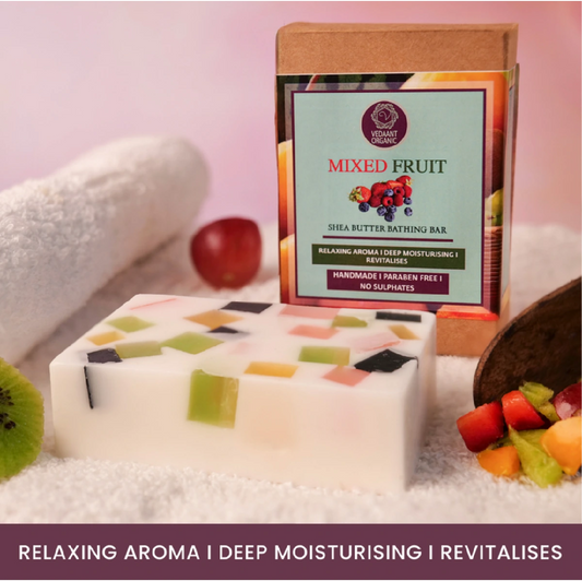 Mixed Fruit Shea Butter Bathing Bar