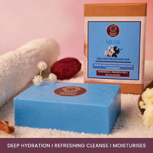 Musk Shea Butter Bathing Bar