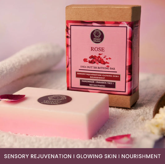 Rose Shea Butter Bathing Bar