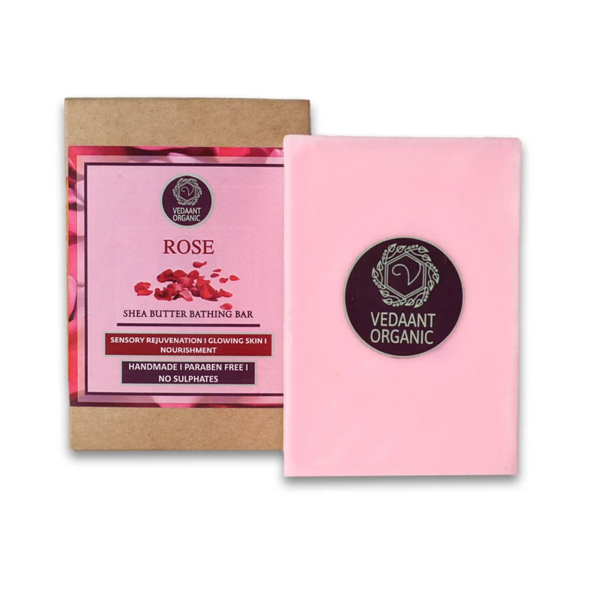 Rose Shea Butter Bathing Bar